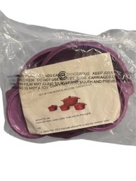 Cooks Essentials-Silicone Bowls -set Of 4. Purple