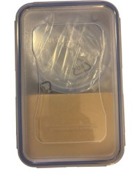 Lock & Lock 3pc Set. Container & Lid. Blue. New.