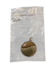 Sterling Silver Jasper Gem Pendant
