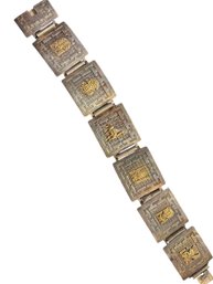 925/18k Gold Vintage Bracelet