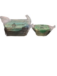 Tupperware X2. New With Green Lids.