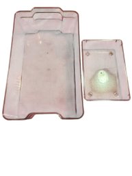 Plastic Storage Organizers X4