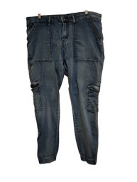 Womens Red Bottoms Jeans Size 18