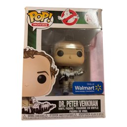This Is A Funko Pop! Movies: Ghostbusters Dr. Peter Venkman Vinyl Figure.