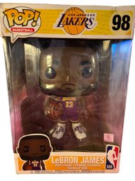 This Is A Huge NBA Lakers LeBron James (Purple Jersey) 10-Inch Funko Pop! Vinyl Figure