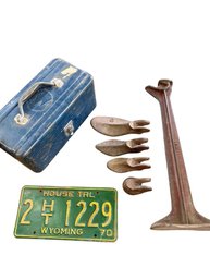 Antique Cast Iron Shoe Cobbler Lot
