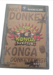 Nintendo GameCube Donkey Konga Complete In Box CIB Japan