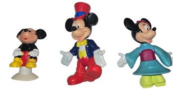 Small Mikey/ Minnie Mouse Figurines