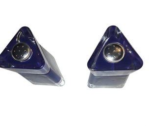 Purple Salt & Pepper Shakers