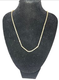 14K Gold Rope  Chain