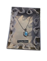 Sterling Medal Necklace