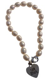 I Am Loved Pearl Bracelet