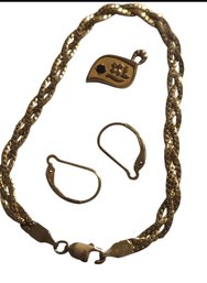 Bracelet, Earrings, Pedant