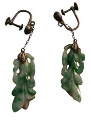 Vintage Jadeite Earrings