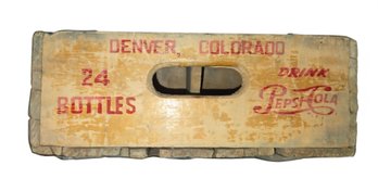 Vintage Wooden Pepsi Crate