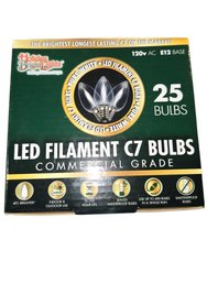 New- LED Filament C7 Bulbs