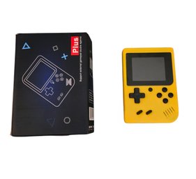 New-Game Box Plus Handheld Game System, A Retro Gaming Console Clone.