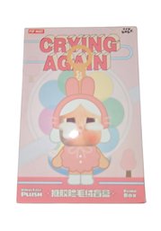 New- Pop Mart CRYBABY Crying Again Series Vinyl Face Plush Blind Box.
