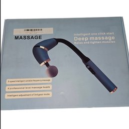 New-intelligent, One-click Start, Deep-tissue Massage Gun.