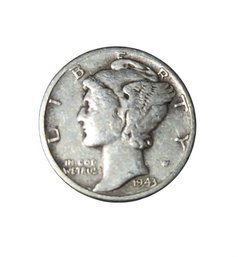 1943 Mercury Dime - 90% Silver