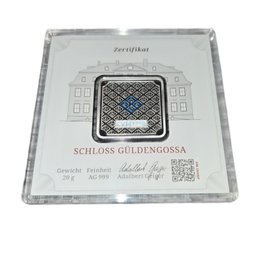 20 Gram Silver Geiger Edelmetalle Premium .999 Silver Bar.
