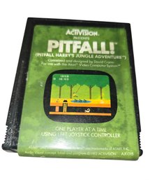 Activision Pitfall! Video Game Cartridge For The Atari 2600