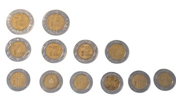 Lot Of Mexican Peso Coins