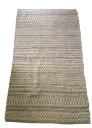 Sarah Rug In An Ivory/beige Wool Blend.