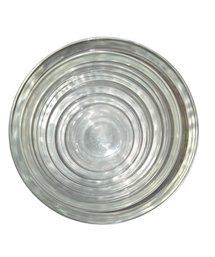 6- Small Vintage Duralex Clear Glass Bowls
