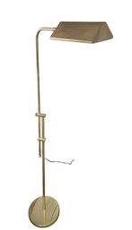 Adjustable Brass Floor Lamp