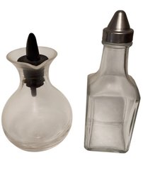 Glass Oil And Vinegar Cruets