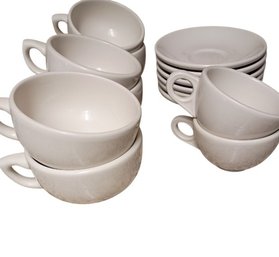Saucers, Bowls And Cups