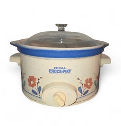 Vintage Rival Slow Cooker, Likely A Model From The 'A Garden Of Good Things' Series.