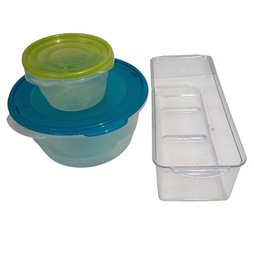 Egg Container And Plasticware