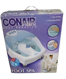 Conair Body Benefits Deluxe Massaging Foot Spa