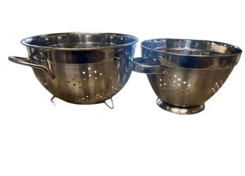 2- Stainless Steel Strainers