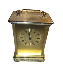 Vintage Portsmouth President Quartz Carriage Clock.