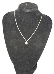 Sterling Silver Necklace With Pendant 925