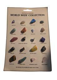 World Wide Collection' Set Of Semi-precious Gemstones