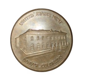 The Department Of The Treasury 1789 Unites State Mint, Denver Co Coin