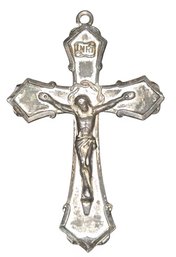 Vintage Crucifix Pendant- Sterling