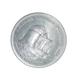 Vicksburg National Military Park Pewter Color, Large Medal