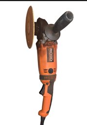Ridgid 15 Amp Corded 7 In. Twist Handle Angle Grinder, Model R10202.