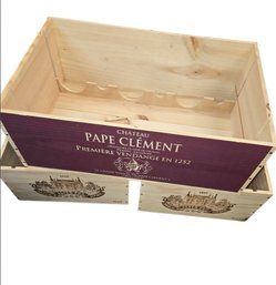 3- Wooden Wine Boxes