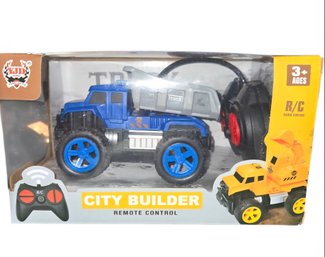 New- City Builder Remote Control Dump Truck