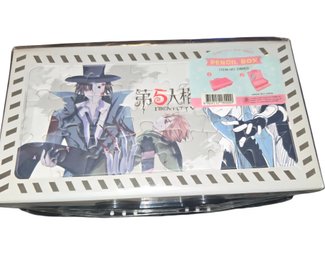 New-Bungo Stray Dogs Pencil Box With Puzzle & Lock