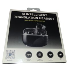 New-AI Intelligent Translation Headset' Wireless Earbuds