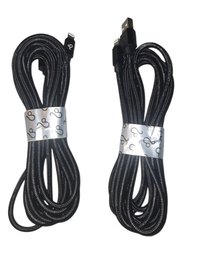 2- New 10 Foot Stoneleo Charging Cords