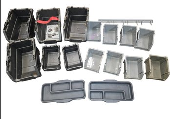 Stackable Click Bins And Organizer Trays.