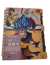 Dragon Ball Z A5 Spiral Notebook.